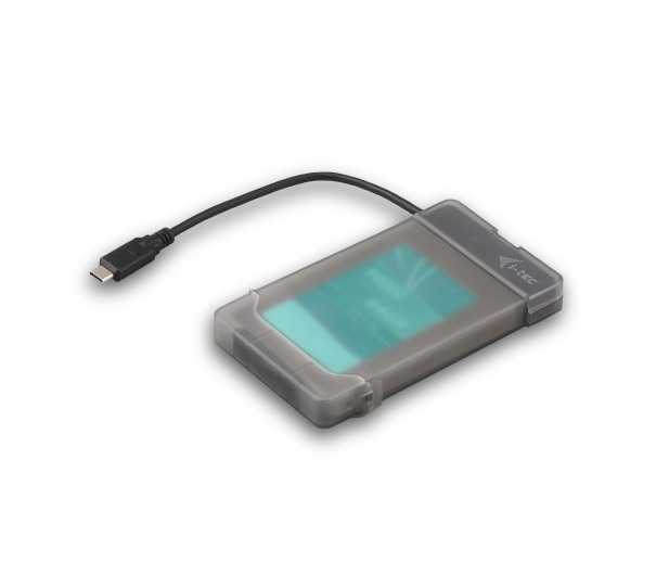 i-tec USB-C MySafe Easy Obudowa 2,5" 9,5mm SATA HDD / SSD Czarny - 460614 - zdjęcie 2